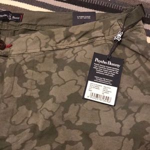 Men’s Psycho Bunny Shorts camo, size 36